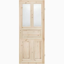 Spegeldörr med karm 5-spegel ornamentglas M8x20 - Höger