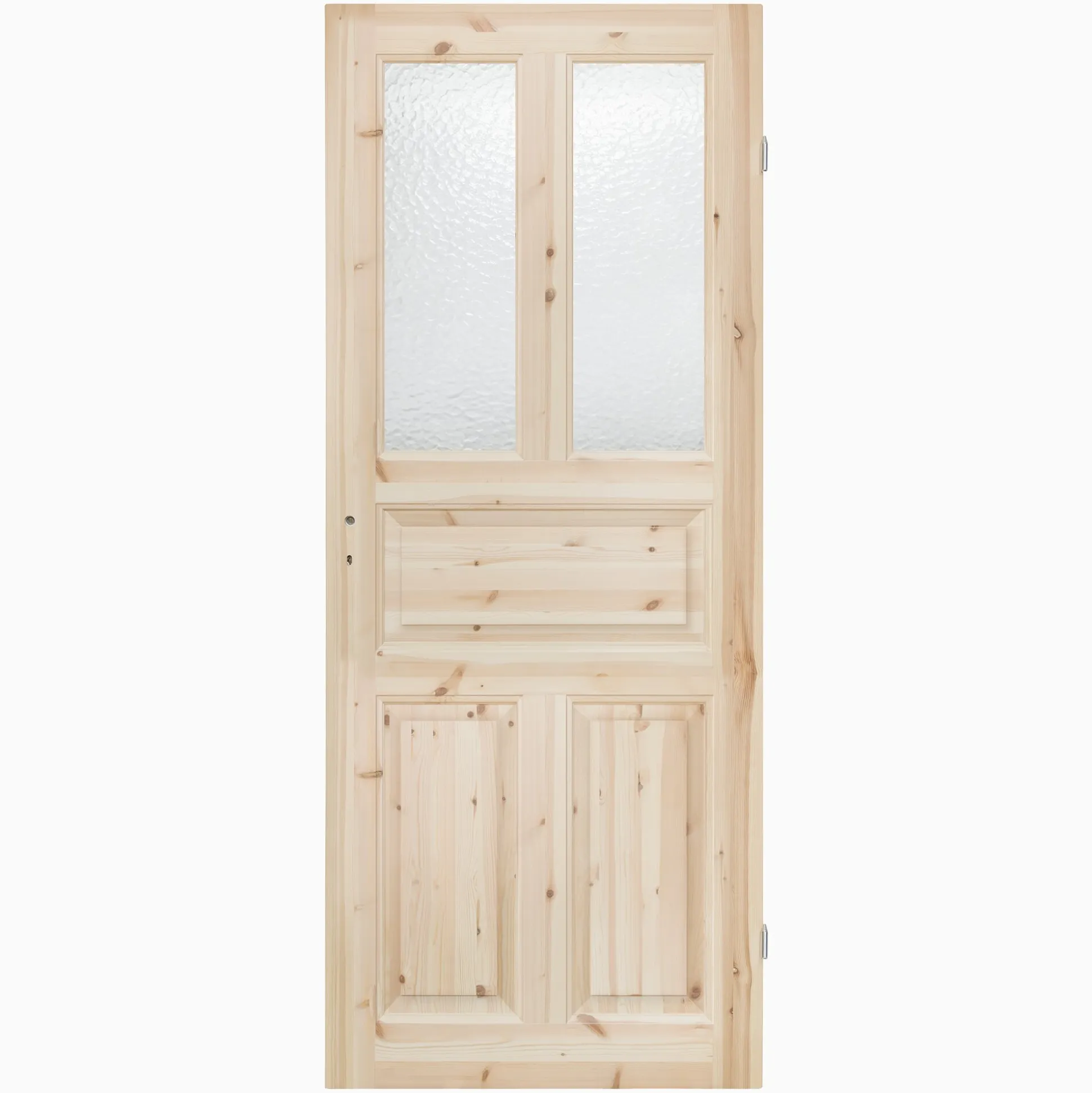 Spegeldörr med karm 5-spegel ornamentglas M8x20 - Höger