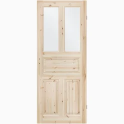 Spegeldörr med karm 5-spegel klarglas M8x20 - Höger
