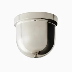 Takkopp förnicklad mässing 115 mm