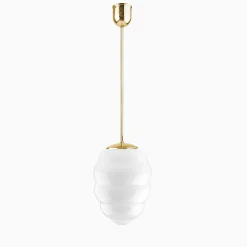 Taklampa Bikupa mässing 840 mm