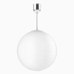 Taklampa Edeby förnicklad mässing 480 mm