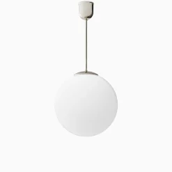 Taklampa klot förnicklad mässing 580 mm