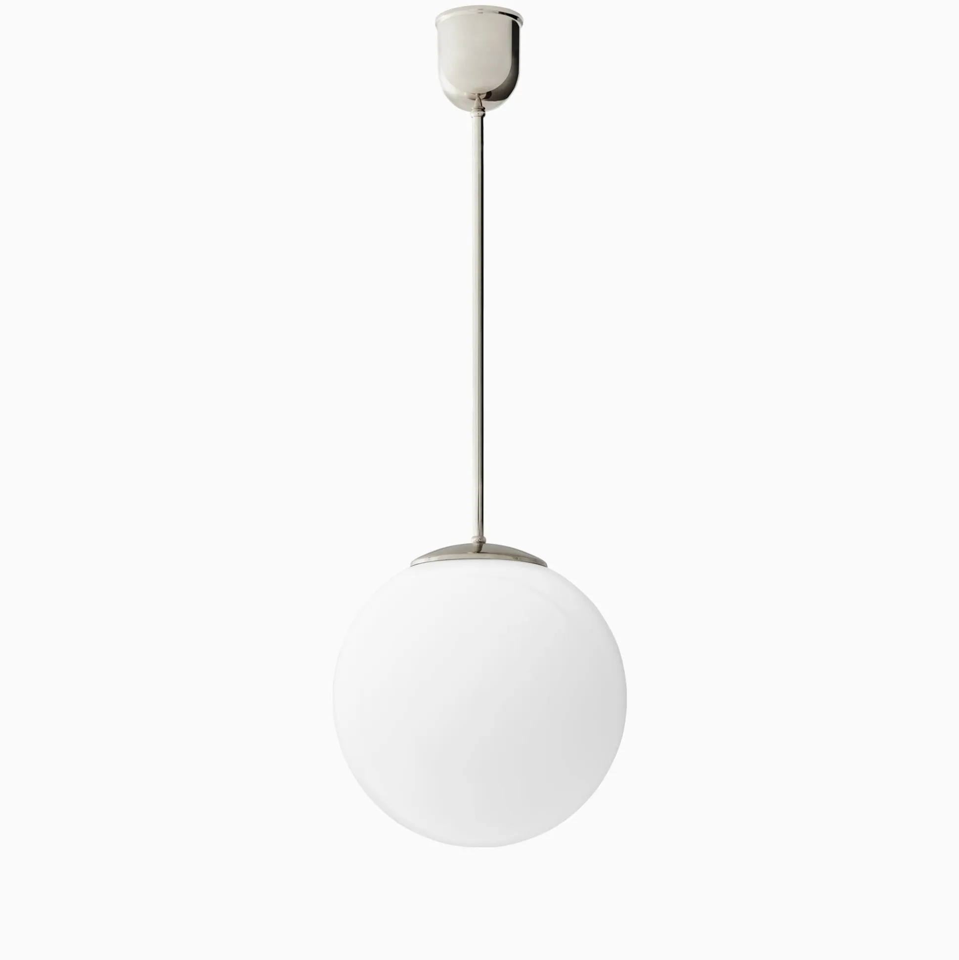 Taklampa klot förnicklad mässing 720 mm