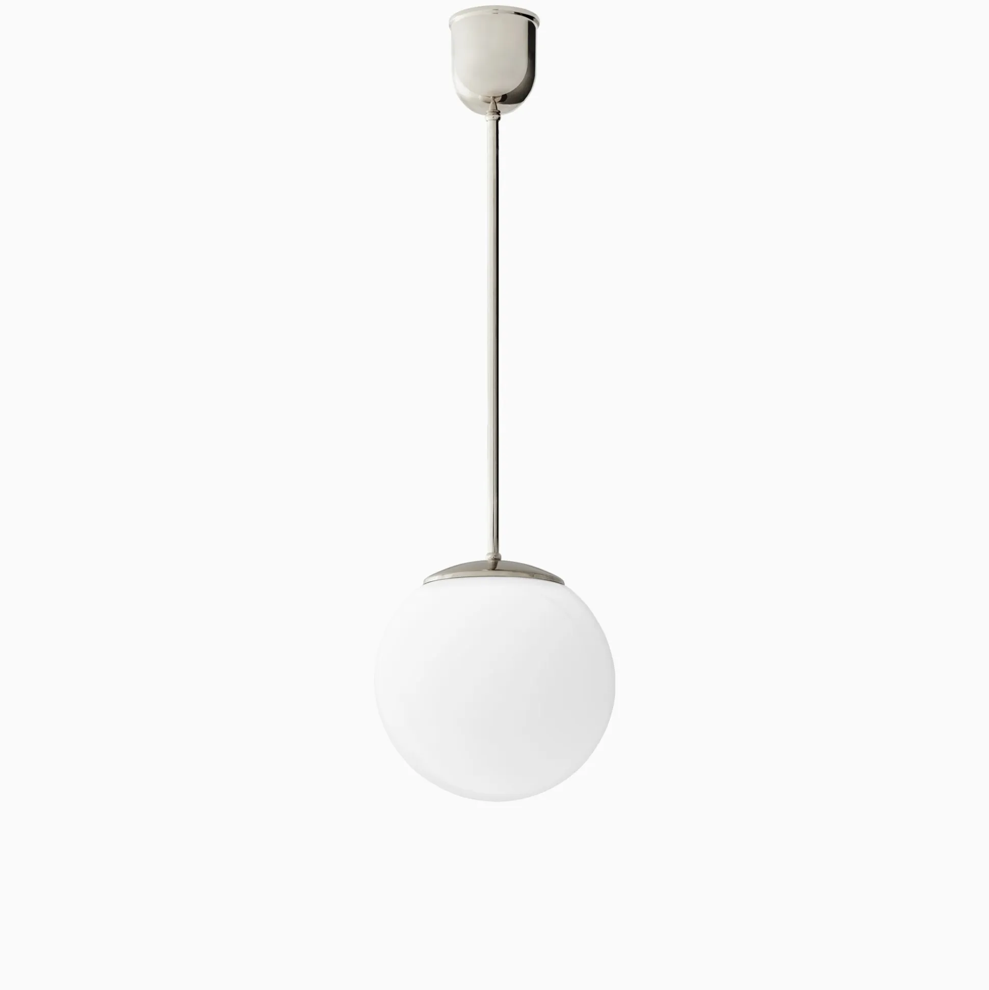 Taklampa klot förnicklad mässing 680 mm