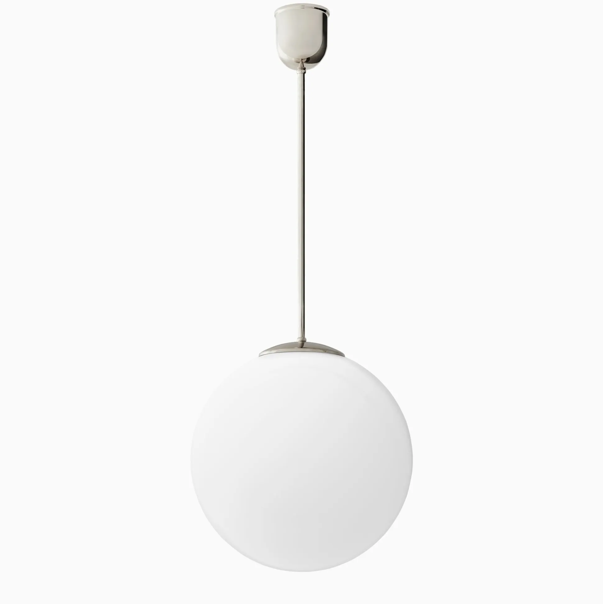 Taklampa klot förnicklad mässing 780 mm