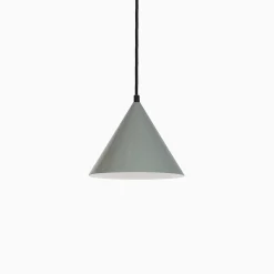 Taklampa Zwickau 200 mm cementgrå
