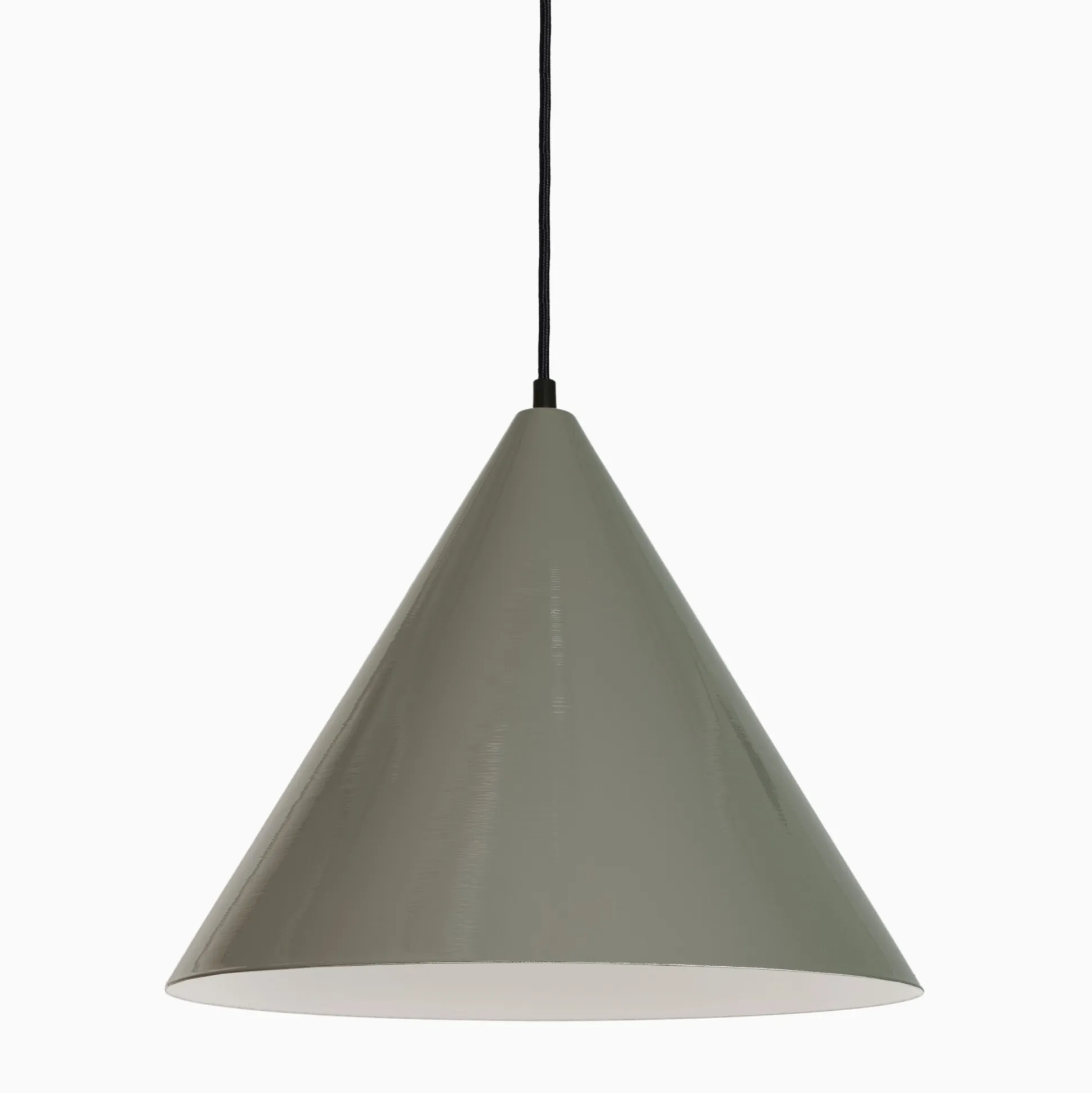 Taklampa Zwickau 300 mm mossgrå