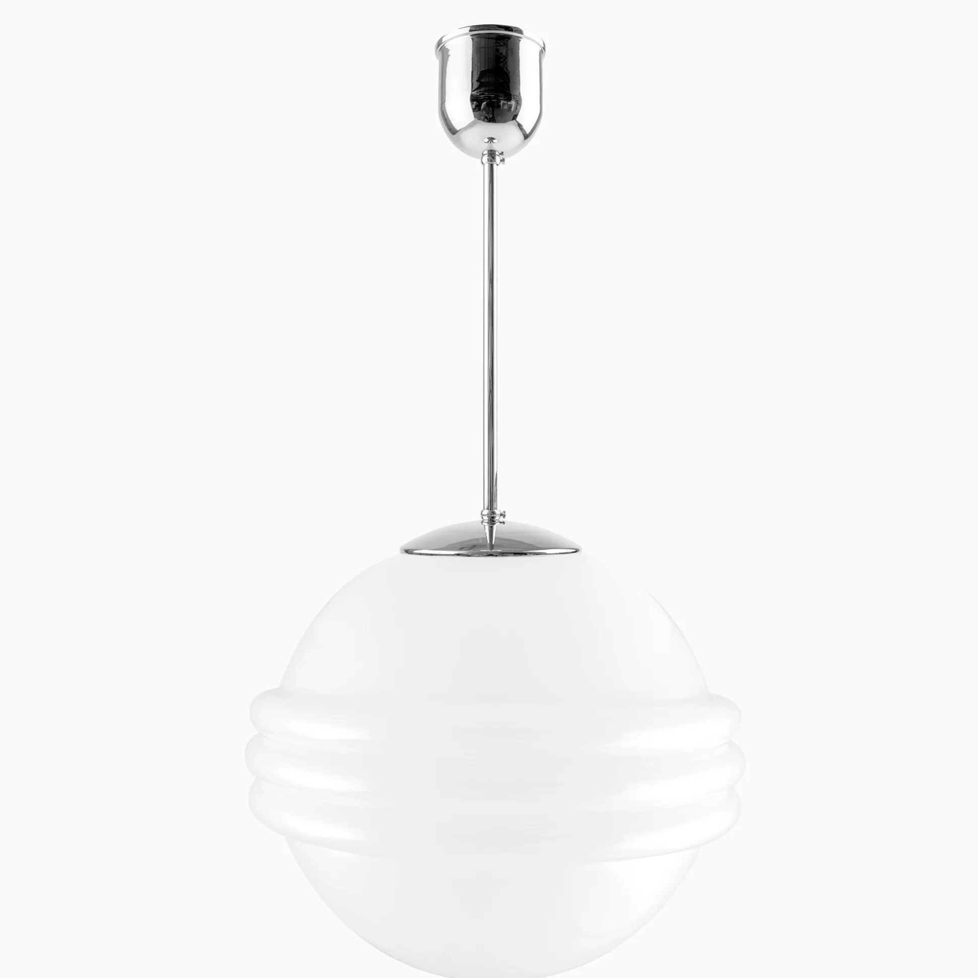 Taklampa Aneby förnicklad mässing 580 mm