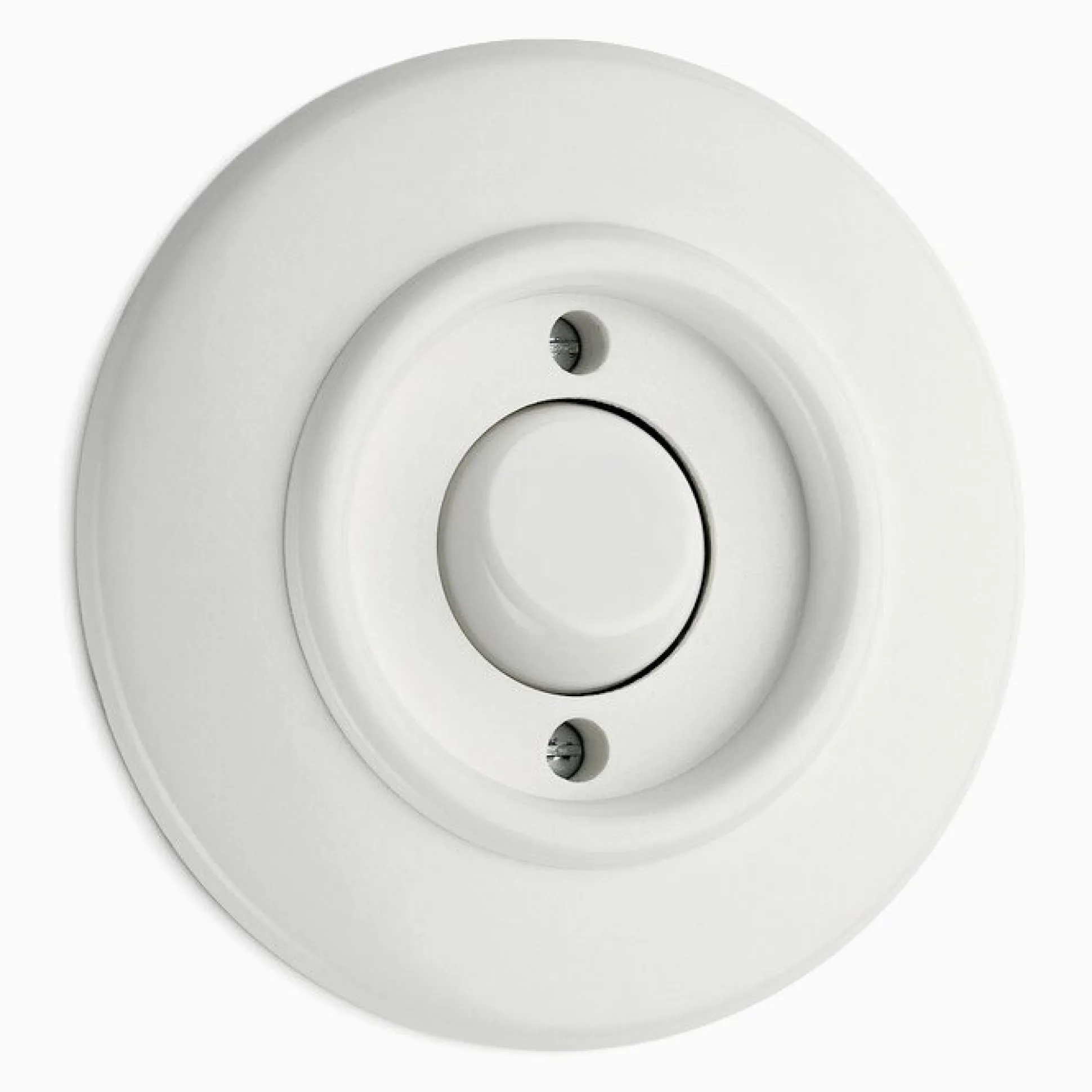 Tryckdimmer vit med ring
