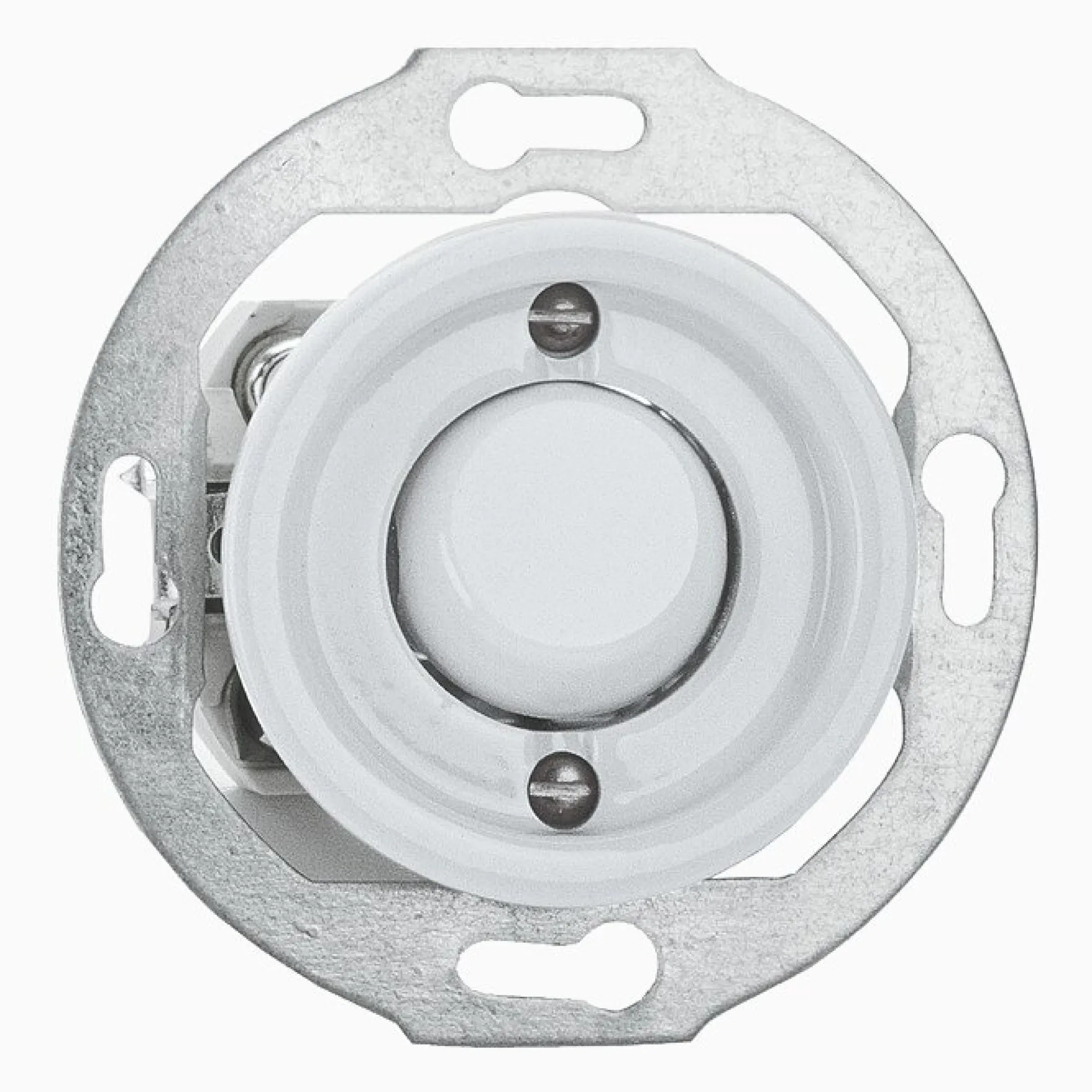 Tryckdimmer vit porslin insats