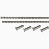 Tryckesskruv M4x120 mm med nipplar förnicklad