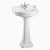 Tvättställ Edwardian med pelare 2 hål
