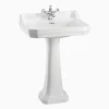 Tvättställ Edwardian med pelare 3 hål