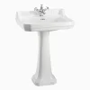 Tvättställ Edwardian med pelare 2 hål