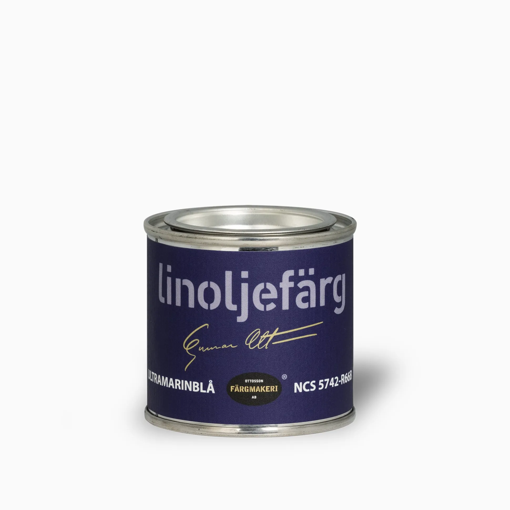 Ultramarinblå linoljefärg 500 ml