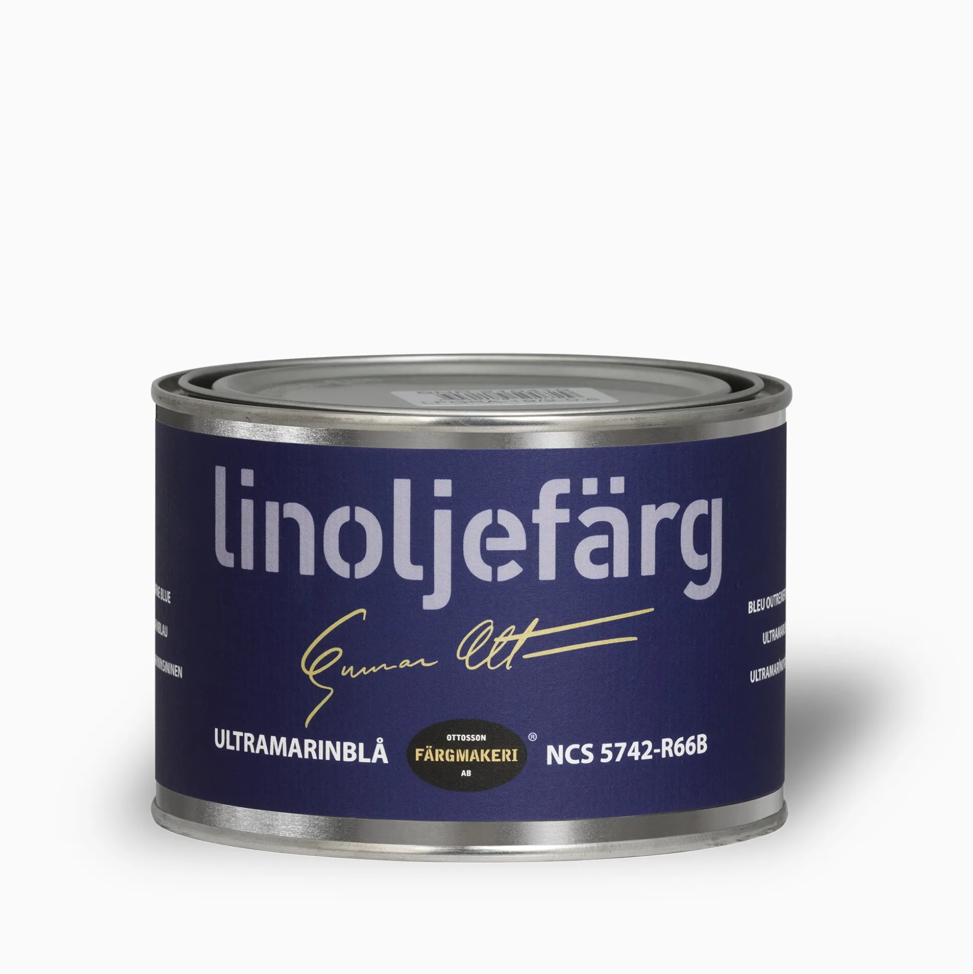 Ultramarinblå linoljefärg 500 ml