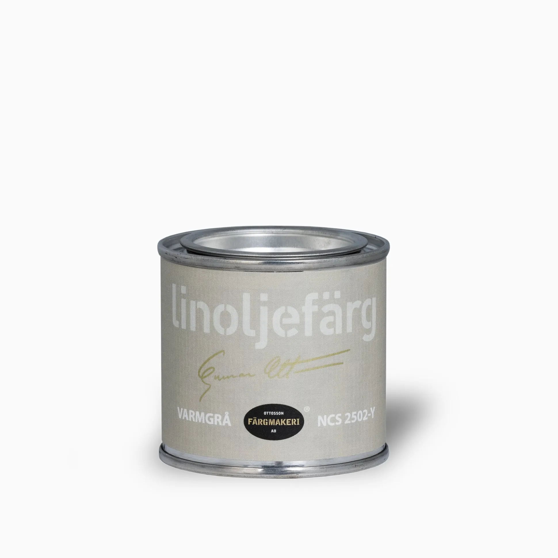 Varmgrå linoljefärg 500 ml