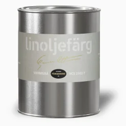 Varmgrå linoljefärg 500 ml