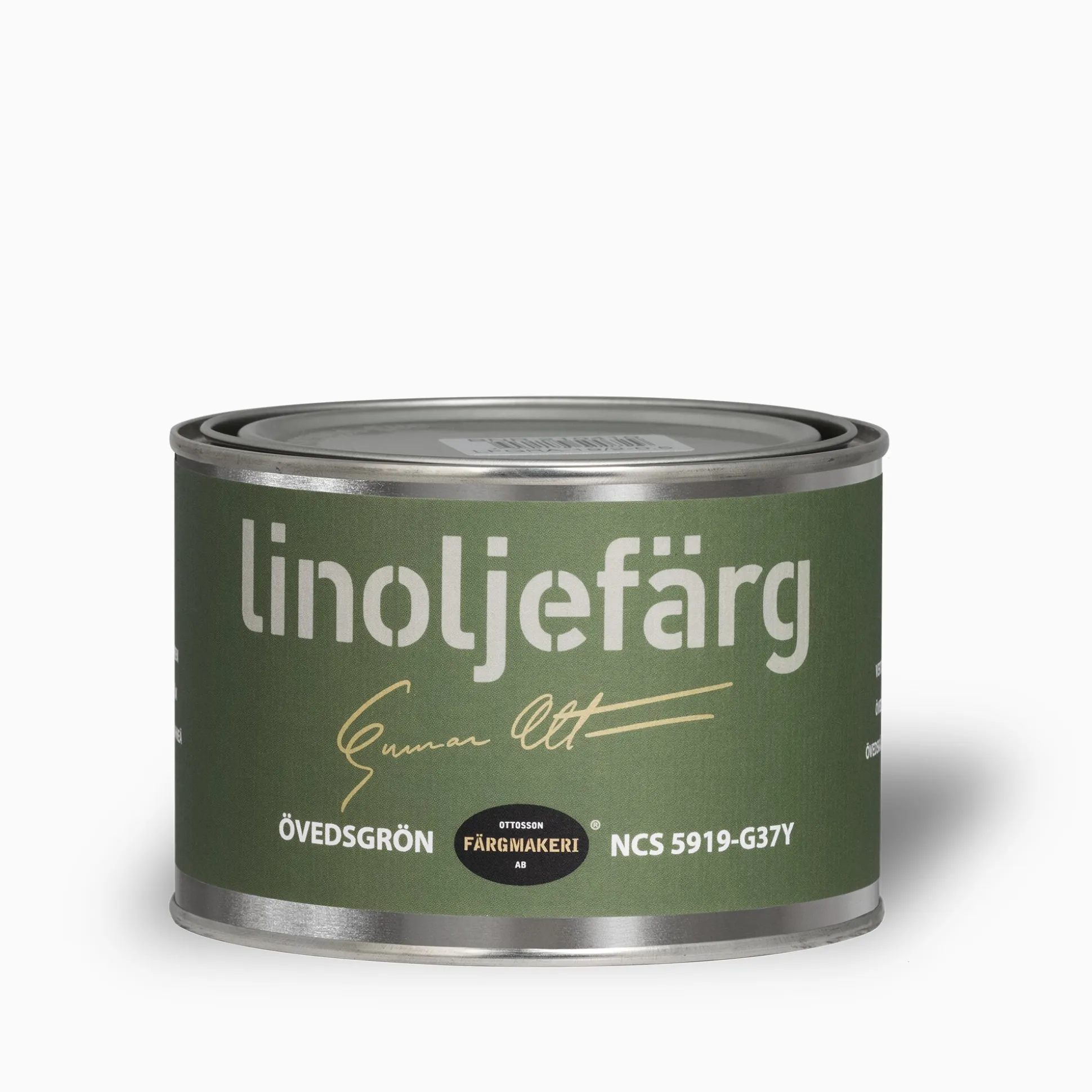 Övedsgrön linoljefärg 500 ml