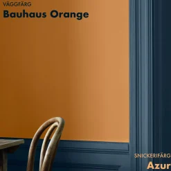 Väggfärg Auro Bauhaus Nr 442 Orange 1 liter