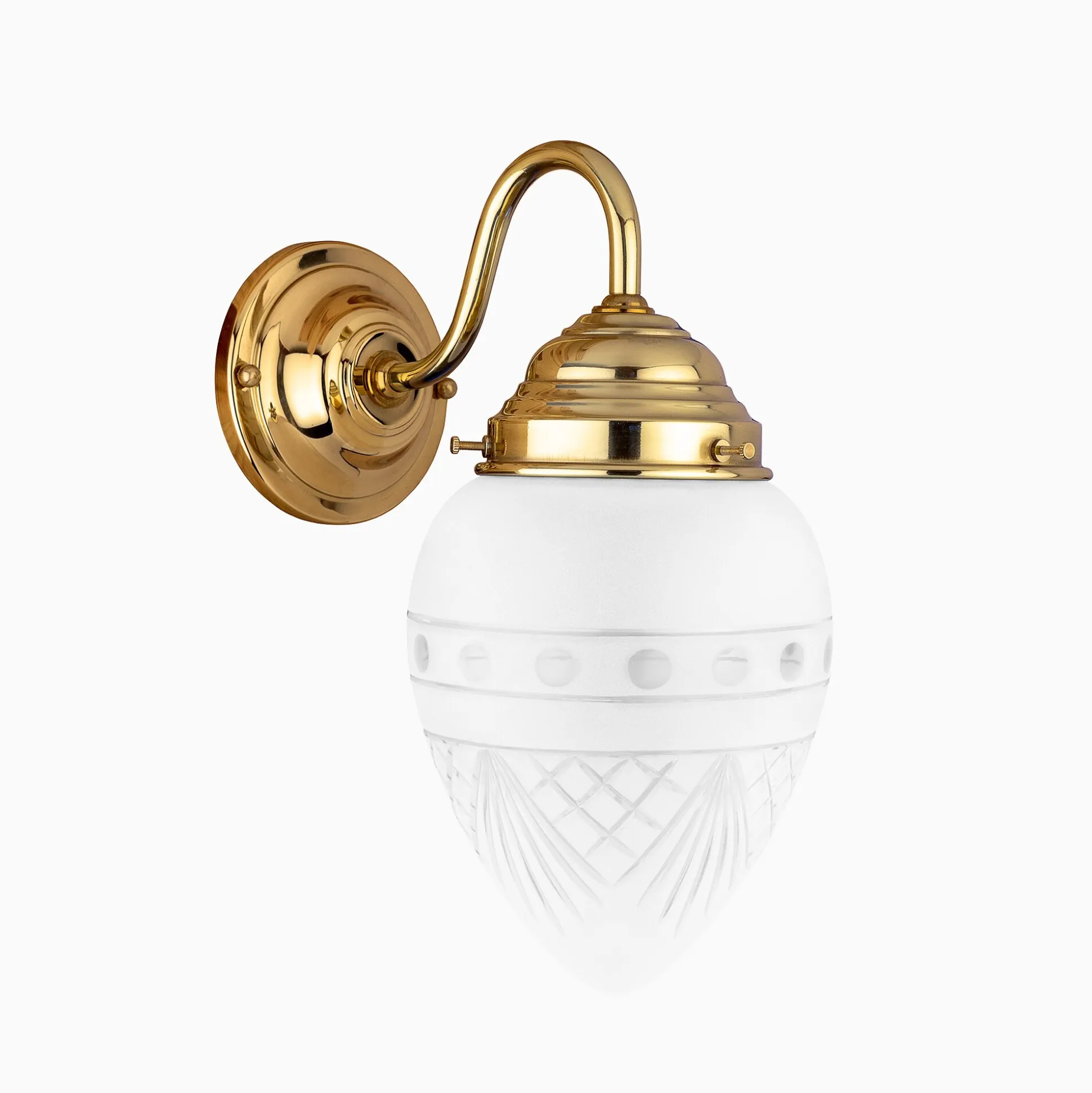 Vägglampa Dalarö Droppe Mönstrat