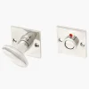 WC-vred Bauhaus kvadrat förnicklad