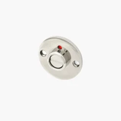 WC-vred Bauhaus rund förnicklad