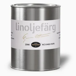 Zinkvit linoljefärg 500 ml